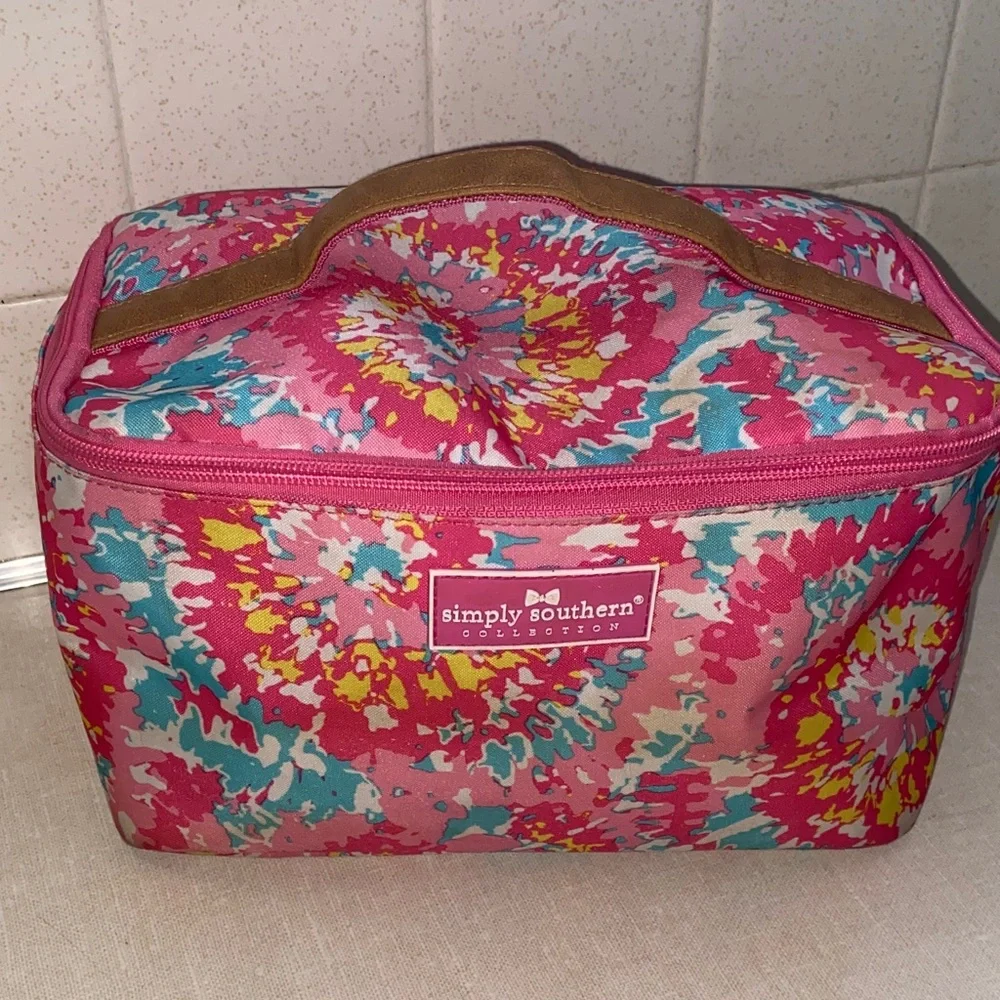 Tiedye Glam Bag by Simply Southern Travel Toiletries‎ Case